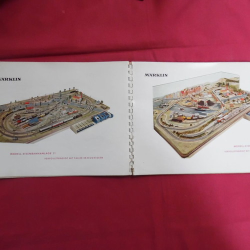 Marklin HO 0330 manual from 1962 in very good condition