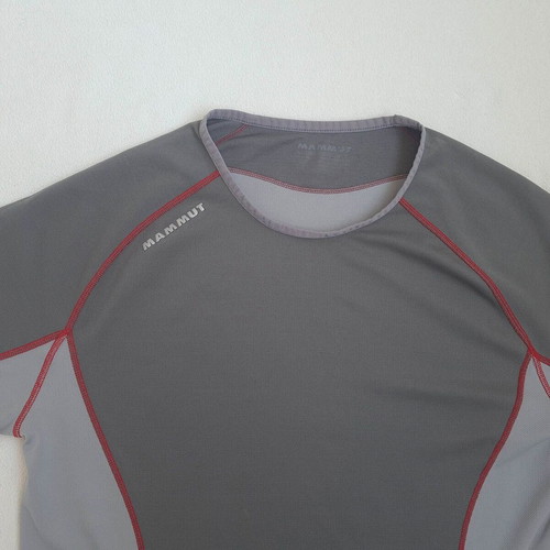 Mammut men's sports hiking T-shirt size L, gray