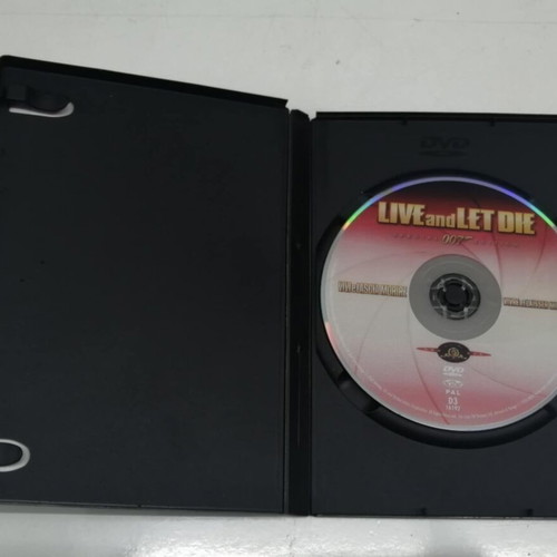 Live and Let Die James Bond 007 DVD new with subtitles