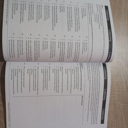 ECPE Practice Tests Book 3 like new by Hellenic American Union