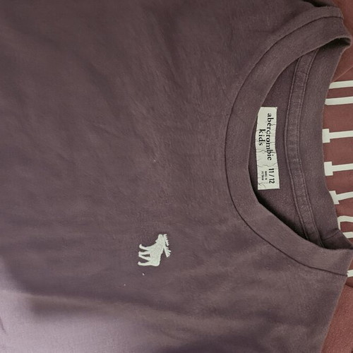 Abercrombie & Fitch girls' T-shirts, pack of 3, multicolor