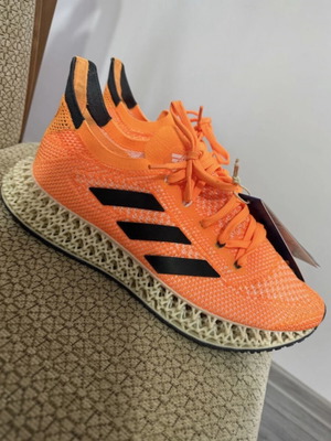 Adidas 4DFWD men's orange sneakers new size 44