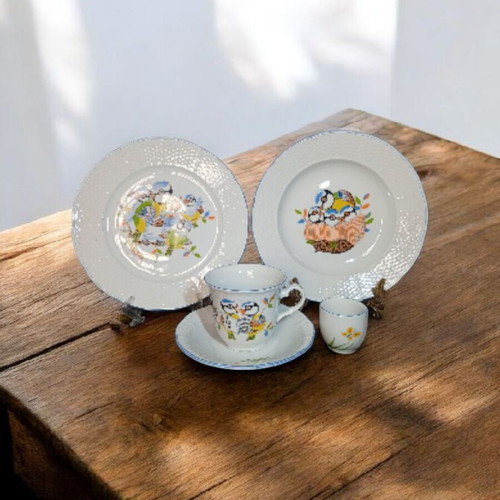 Thun Czech children's porcelain dinner set 5pcs