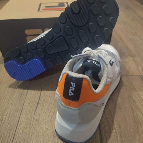 Fila sneakers new natural leather, suede and fabric, size 41