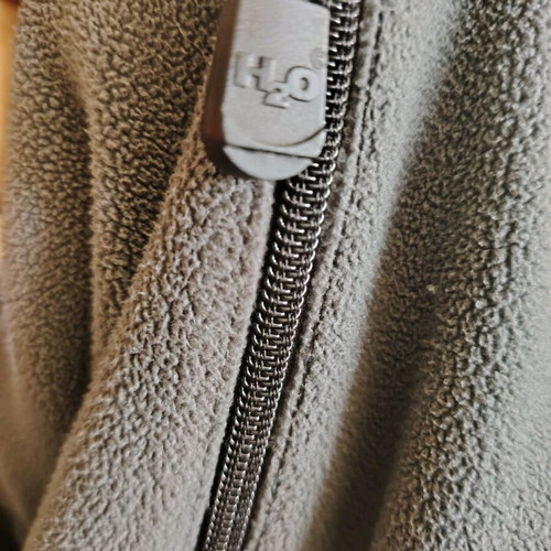 H2O fleece jacket like new, unisex, size L, grey