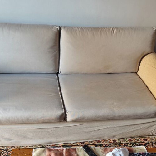 Neoset three-seater sofa used with washable covers