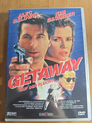The Getaway DVD like new, action thriller with Alec Baldwin & Kim Basinger