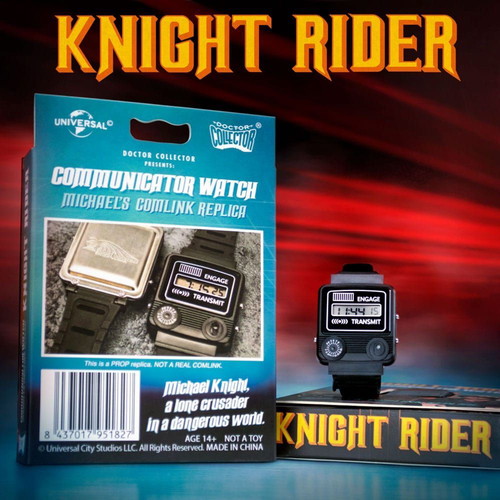 Doctor Collector Knight Rider K.I.T.T. Communicator Watch replica new