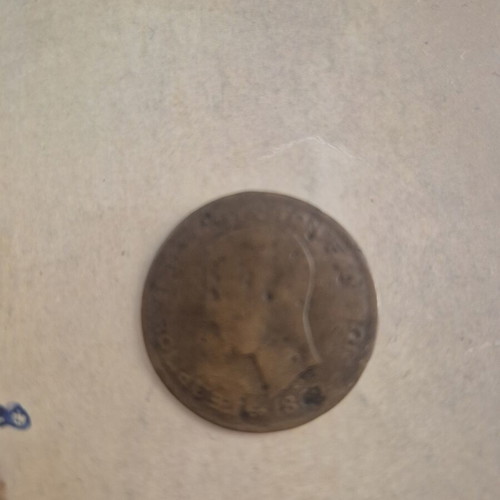 5 Lepta 1869 Obolos coin used with Georgios I