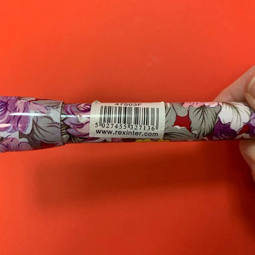 Flashlight with floral design