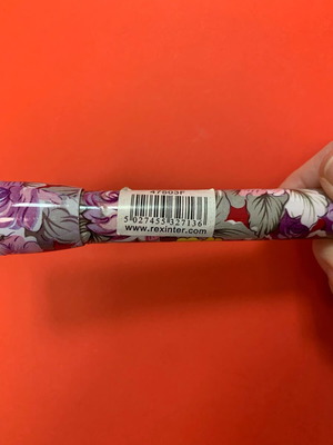 Flashlight with floral design