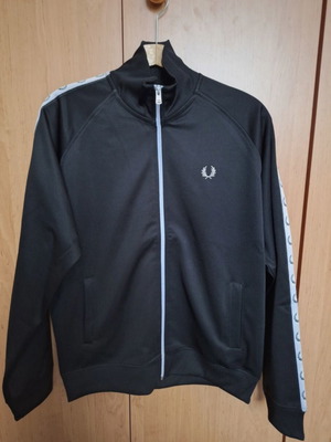Fred Perry Ανδρική Ζακέτα Μαύρη XL Καινούργια