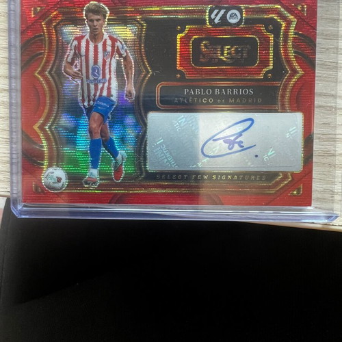 Panini Select La Liga Pablo Barrios Autograph Card like new