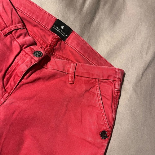 Maison Scotch pants red like new, size M