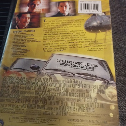 The Italian Job DVD Special Collector's Edition like new