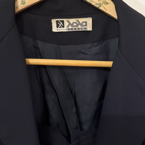 Lola luxury suit with skirt like new, black, sizes 52 and 44