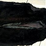  γιλέκο με γούνα μαύρο αμανικο