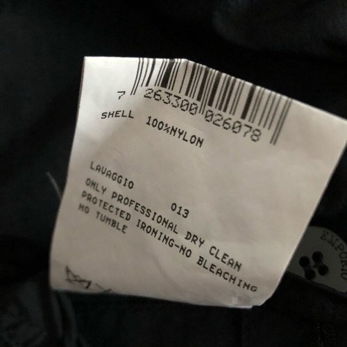 Emporio Armani men's black jacket size 48 like new