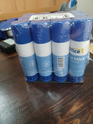 Glue sticks new, pack of 12 pieces
