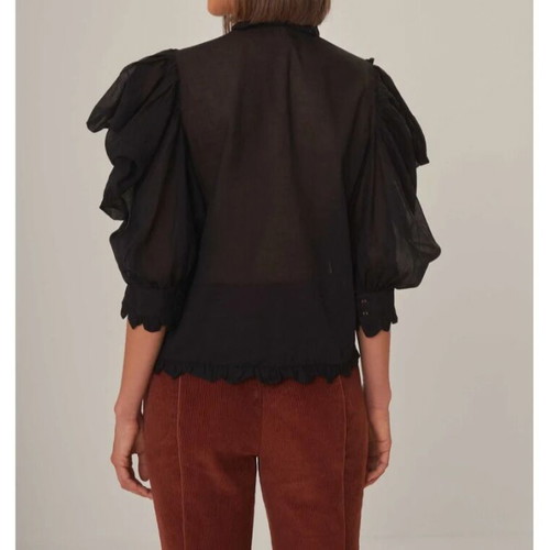 Farm Rio shirt black small like new