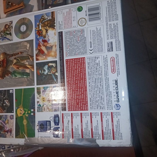 Nintendo GameCube console used with controller, power supply and Gale of Darkness German