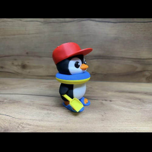 Mr Penguin Beach figure new