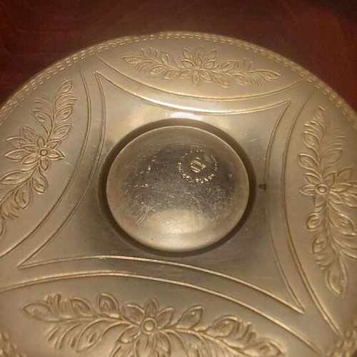 Bronze gilded set vintage with stamp, like new