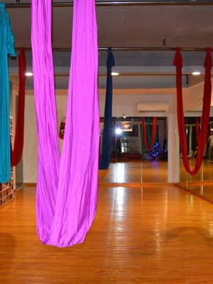 Aerial Yoga Hammocks full stretch set of 5, new