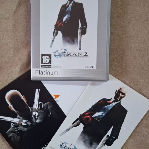 Hitman 2 Platinum for Sony Playstation 2 like new, action