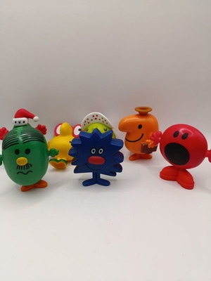 Mr. Men Little Miss 7 Figures pack used