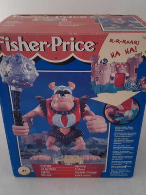 Fisher Price Mattel 1999 Cyclops figure used
