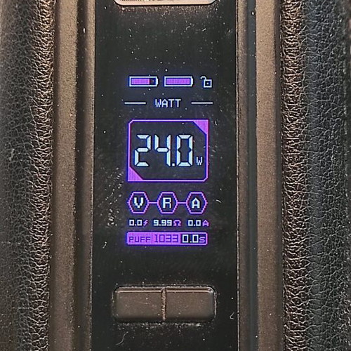 Aspire VROD 200W box mod used