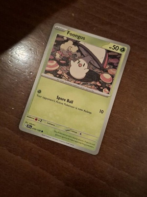 Pokemon Card Foongus new