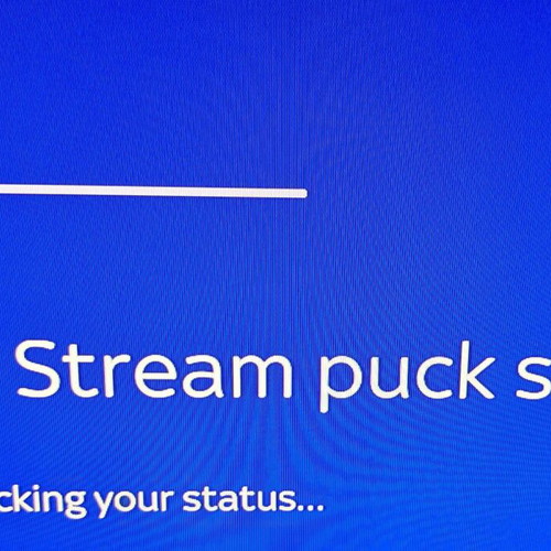 Sky Stream Puck IP061-EF-ANT used TV streaming box