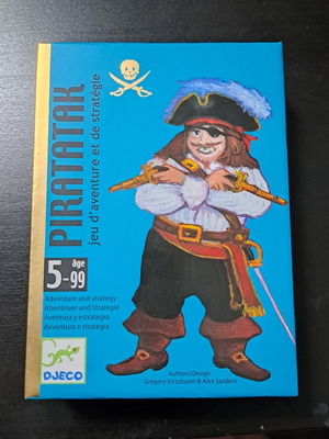 Piratatak board game like new by Djeco