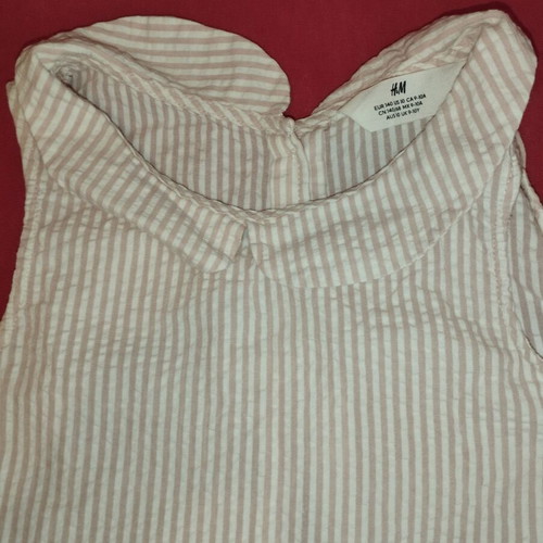 H&M Cotton Dress Like New, Size 9-10, 140cm, White