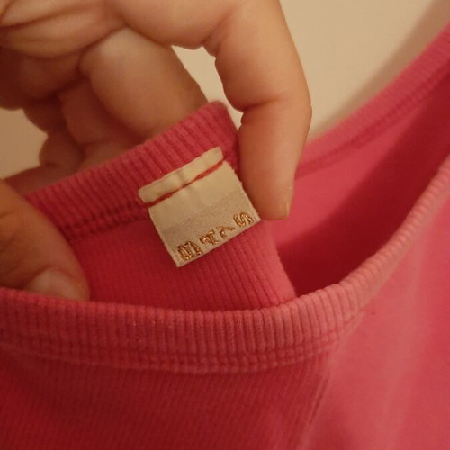 Exoplato T-shirt like new, pink, sizes S and M