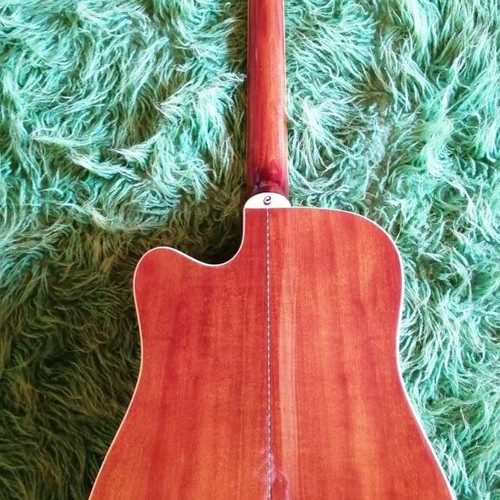 Cort MR727F electro-acoustic guitar used with hard case