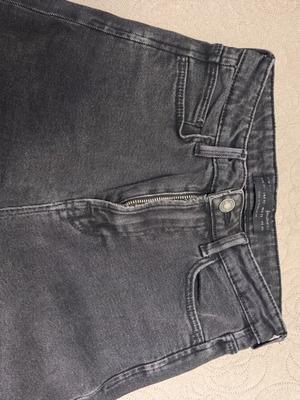 Τζιν παντελόνι Stradivarius Mom Fit μαύρο μεταχειρισμένο XS