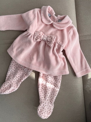 Primigino baby set like new, long sleeve top and leggings 3m 55cm