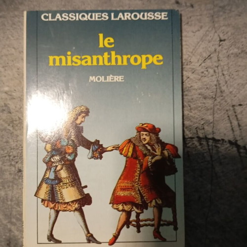 Le Misanthrope by Moliere, Larousse edition