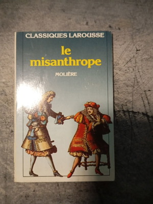Le Misanthrope by Moliere, Larousse edition