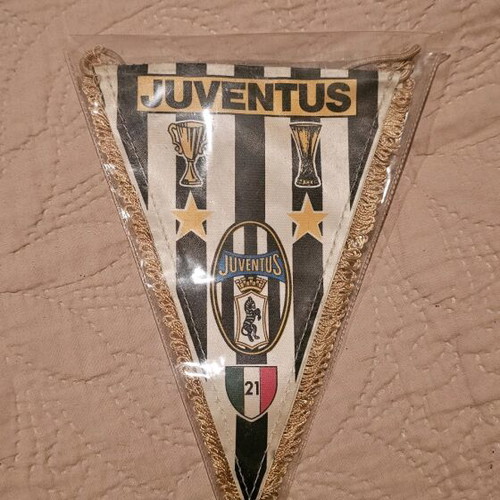 Juventus collectible banner new, 1980s decade
