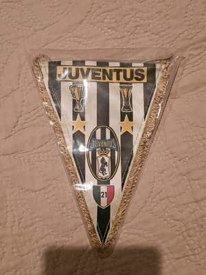 Juventus collectible banner new, 1980s decade