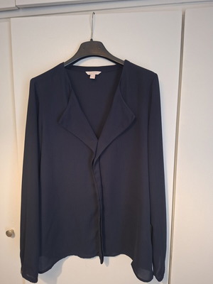 Esprit blouse like new, navy blue, size S