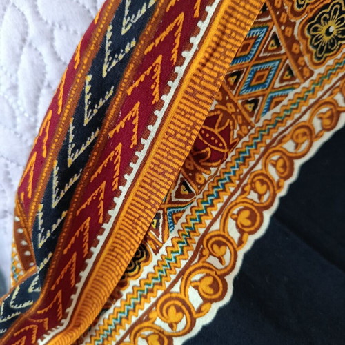 African fabric large size new 117×355 cm