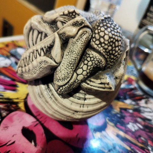 Dragon Sculpture marble small dragon figure new