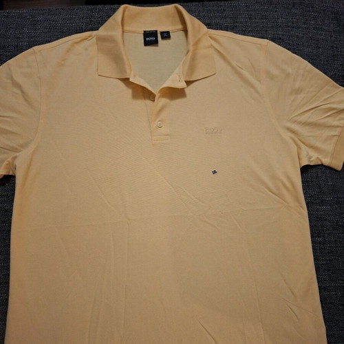 Boss Polo yellow XXL new without label