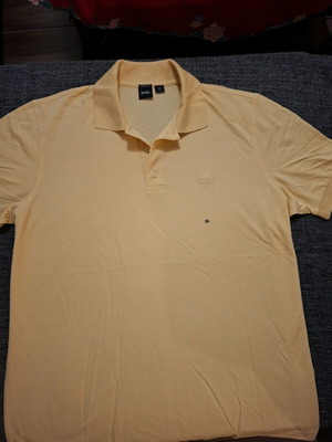 Boss Polo yellow XXL new without label