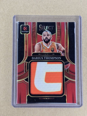 Panini Select μπασκετική κάρτα με patch Darius Thompson /75
